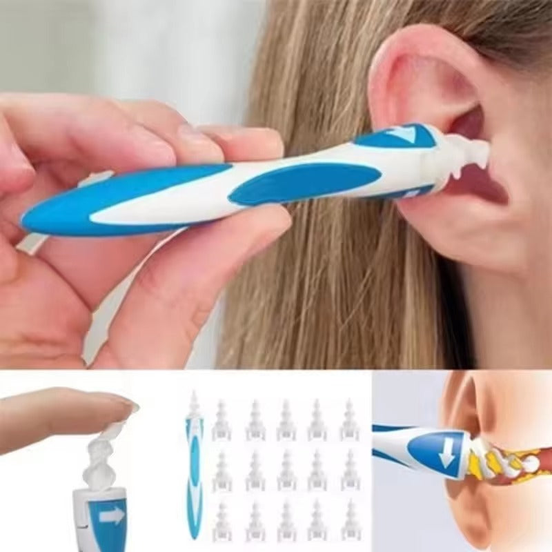 ClearSpira™ čistilo za ušesa z dvema koncema