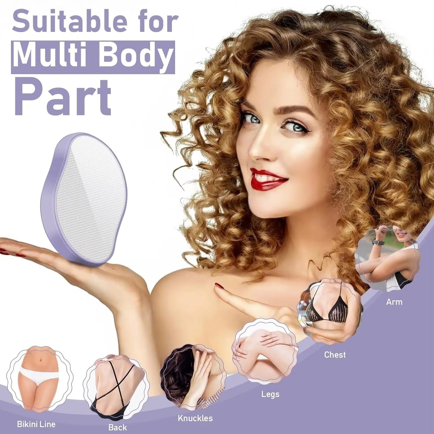 SilkGlide™ kristalna radirka za lase