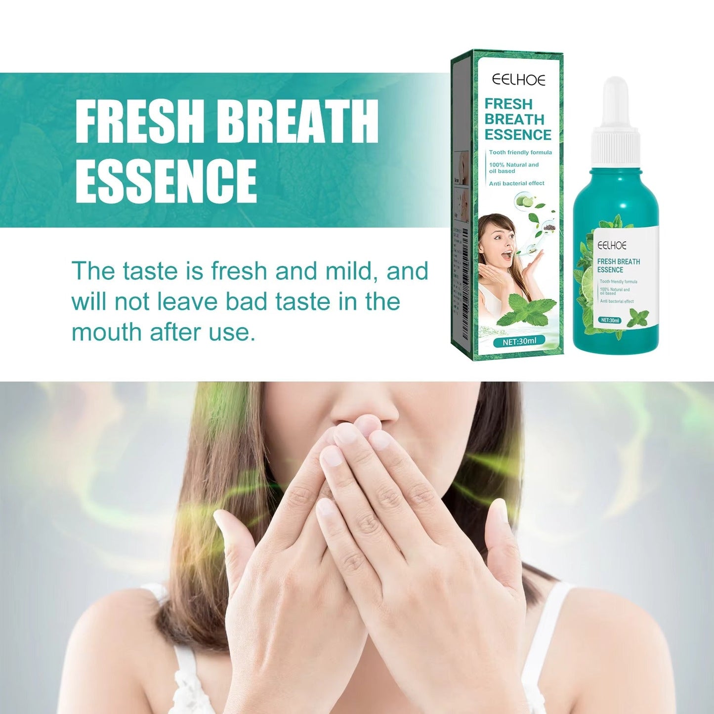 FreshTide™ ustni sprej v meglici