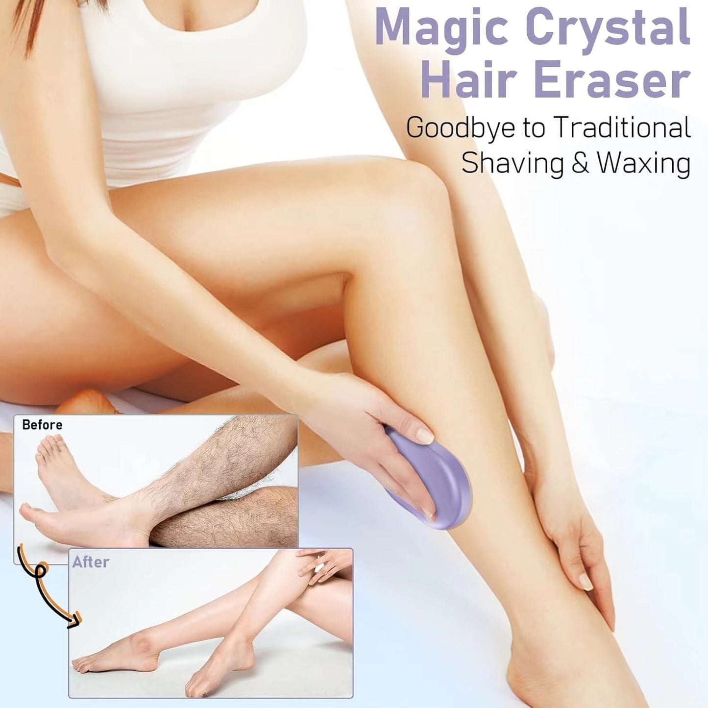 SilkGlide™ kristalna radirka za lase