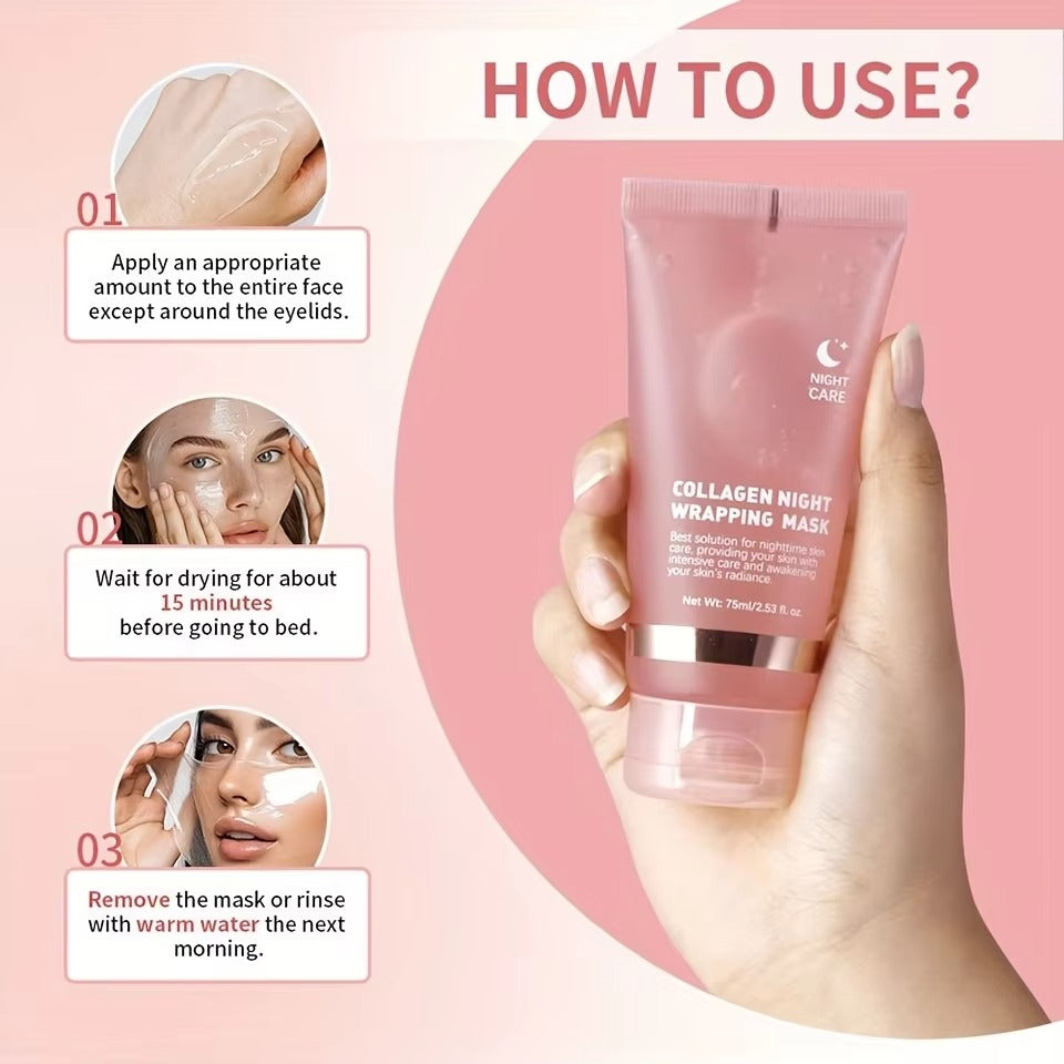Nočna maska s kolagenom DreamSilk™