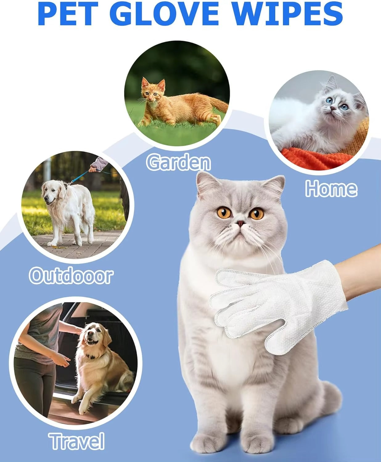PawPure™ robčki Groom & Go