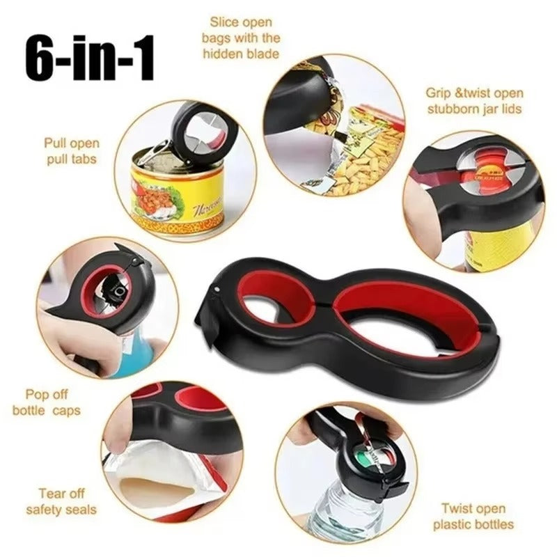 GripMate™ 6-v-1 odpirač za kuhinjo