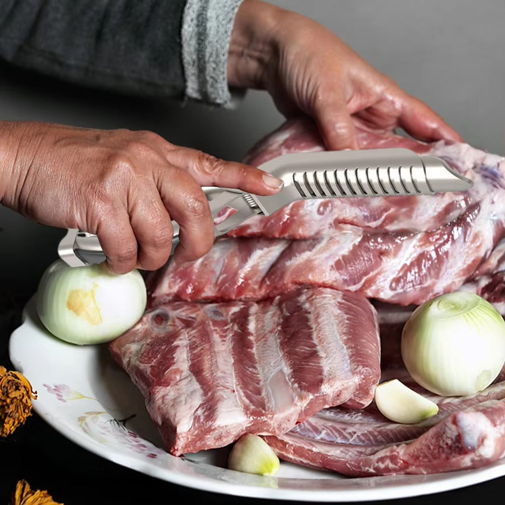 Profesionalno orodje za pripravo rebrc na žaru RibReady™