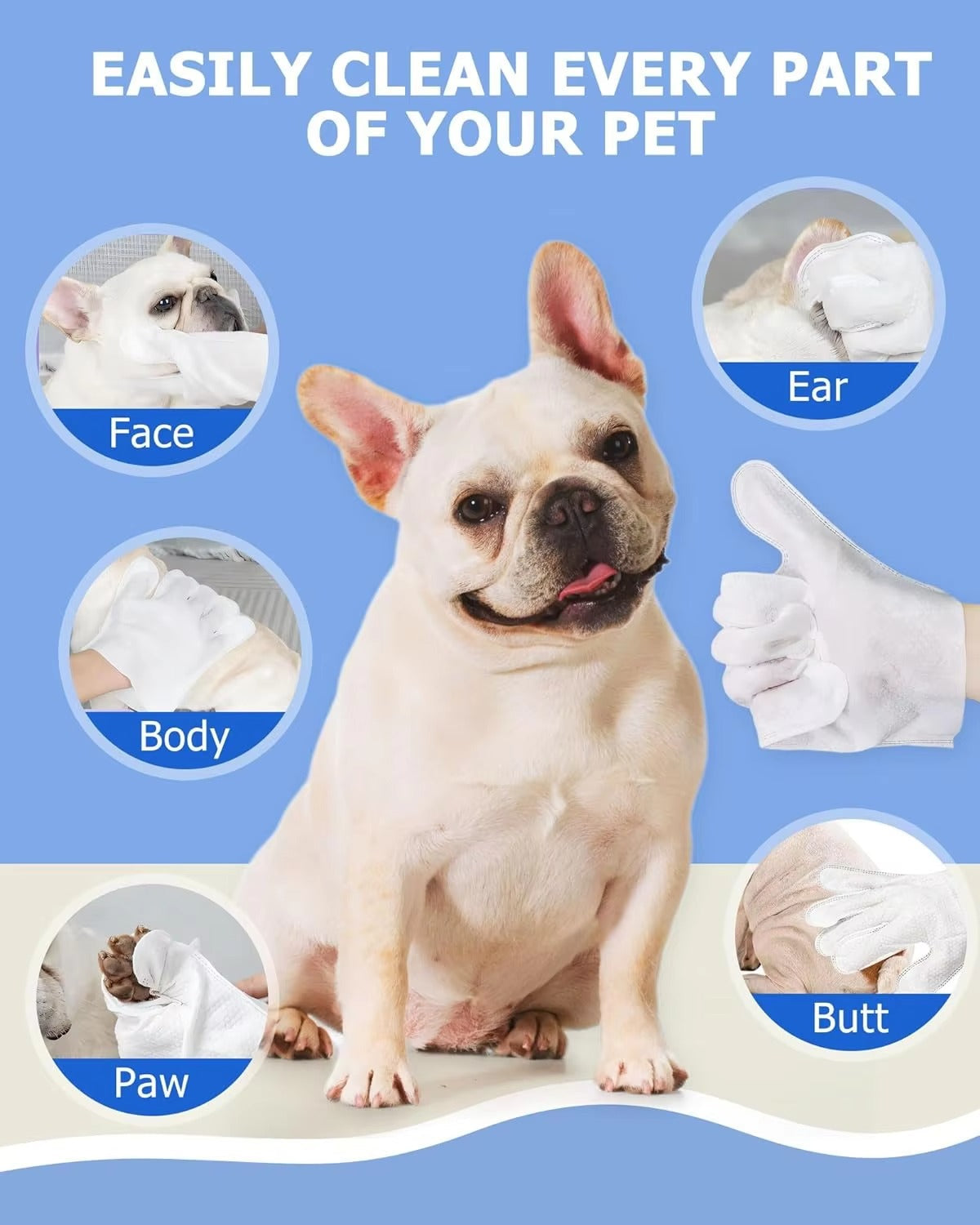 PawPure™ robčki Groom & Go