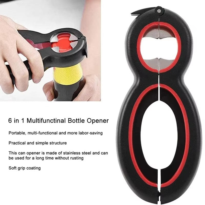 GripMate™ 6-v-1 odpirač za kuhinjo