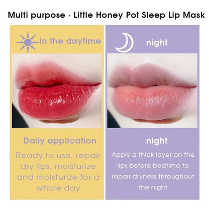 Nočni balzam za obnovo ustnic HoneyLip™