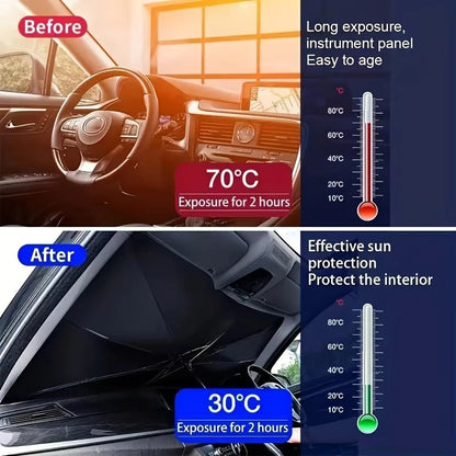 HeatShield Pro™ senčnik za dežnik